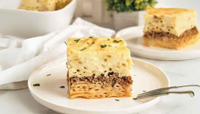یکی از غذاهای معروف یونان : پاستیتسیو (Pastitsio)