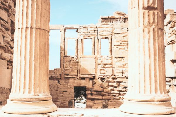 عکسی از اتن در یونان پ اخذ اقامت یونان